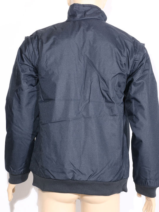 Fageo Arbeitsjacke Gray mit abnehmbaren Ärmeln