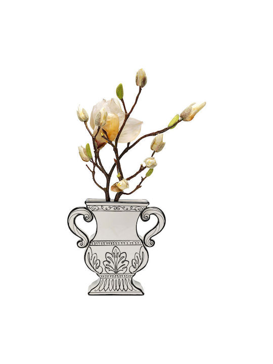 Kare Design Διακοσμητικό Βάζο Γυάλινο Μαύρο 23xΥ23.5cm