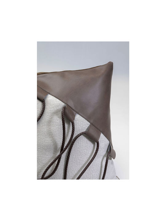 Kare Design Perna De Canapea Lace Cafeniu 45x60cm