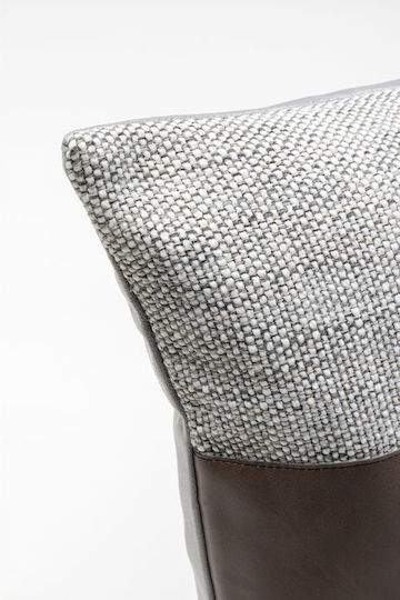 Kare Design Μαξιλάρι Vita Γκρι/καφέ 45x60εκ.