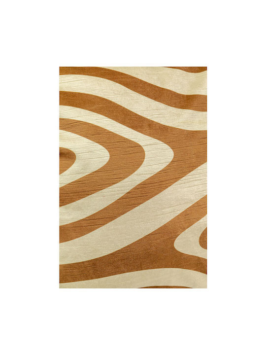 Kare Design Μαξιλάρι Καναπέ Abstract Μπεζ/καφέ 45x45εκ.