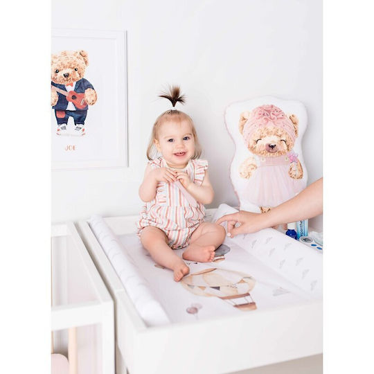 Ceba Baby Преносима подложка за смяна от Пластмаса Soft - Swan 50x70см