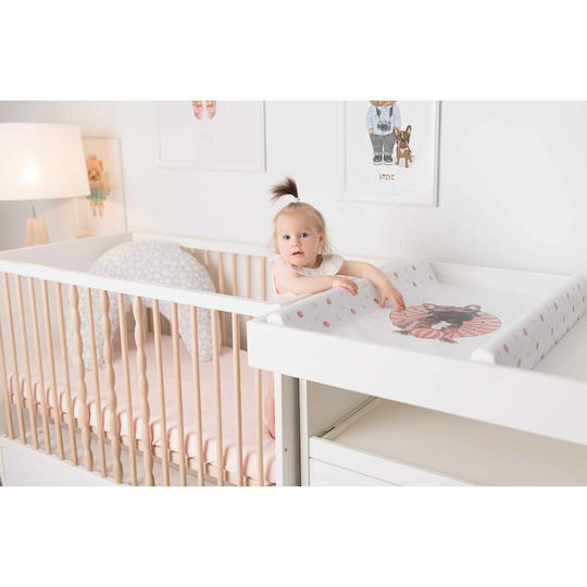 Ceba Baby Преносима подложка за смяна от Пластмаса Soft - Swan 50x70см