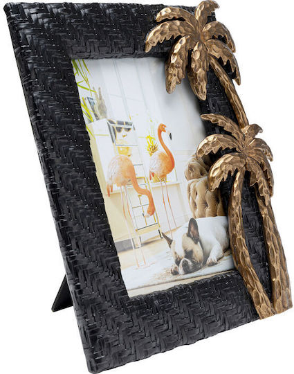 Kare Design Polyresin Photo Frame with Gold Frame