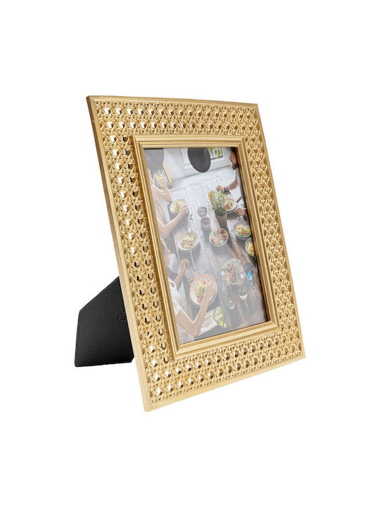 Kare Design Wooden Photo Frame With Gold Frame