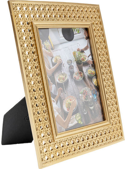 Kare Design Wooden Photo Frame With Gold Frame