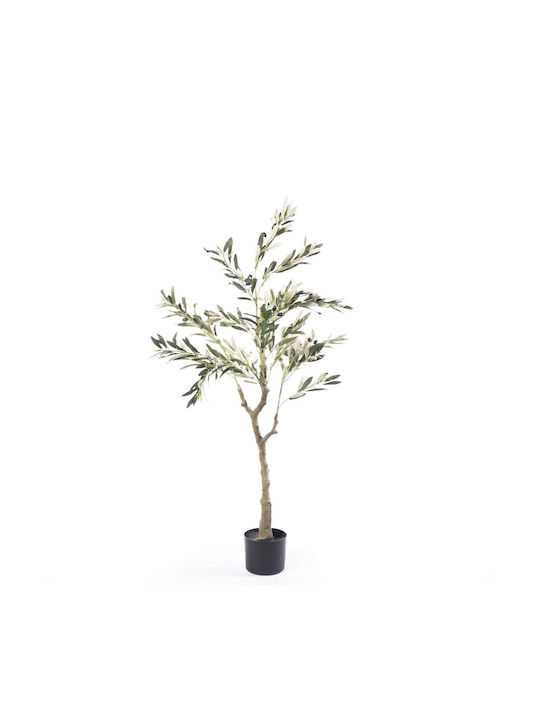 Artificial Plant in Pot Olive Tree Green 120cm Supergreens