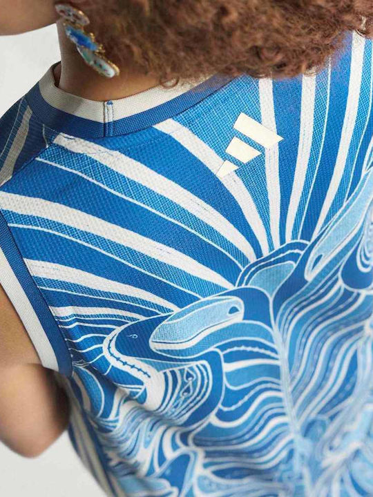 Summer Maxi Athletic Dress T-Shirt Short Sleeve Dark Blue
