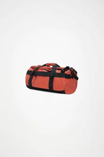Rains Duffel Bag Small Sack Voyage Back Red Fabric M55xW28xH28cm