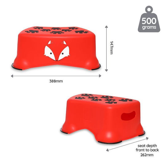 My Carry Potty Single Kids Step Stool Bathroom Orange