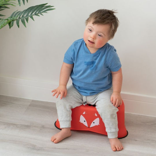 My Carry Potty Single Kids Step Stool Bathroom Orange