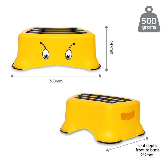 My Carry Potty Single Kids Step Stool for Bathroom Yellow