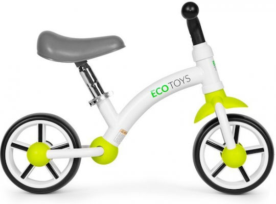 Ecotoys Детски велосипед за баланс Зелен