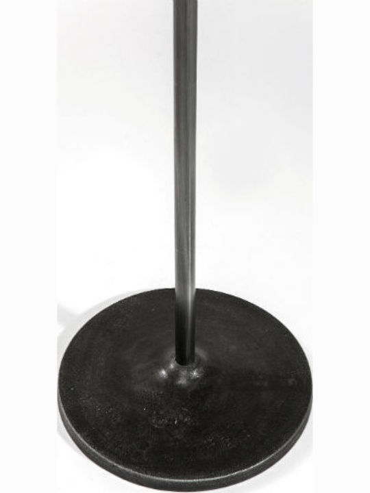 Kare Design Freistehender Kleiderständer Metallisch Schwarz 53.5x29x122cm