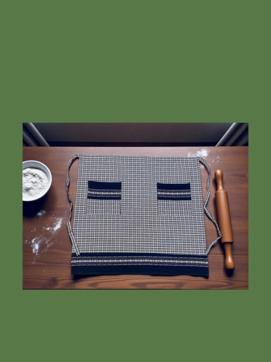 Linea Home Creta Apron Blue 60x50cm