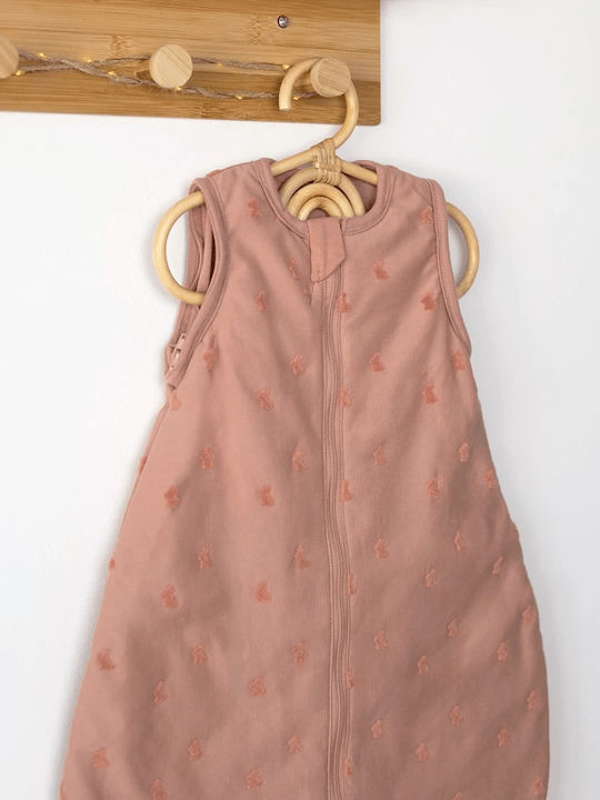Trois Kilos Sept Winter Schlafsack mit Füßen 2.5 Tog Pink mit abnehmbaren Ärmeln