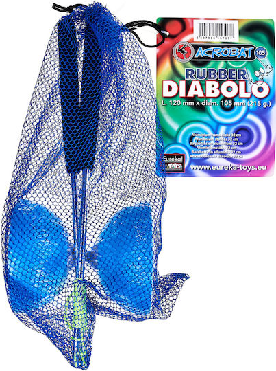 Diabolo Set Acrobat 105 Rubber για 6+ Ετών
