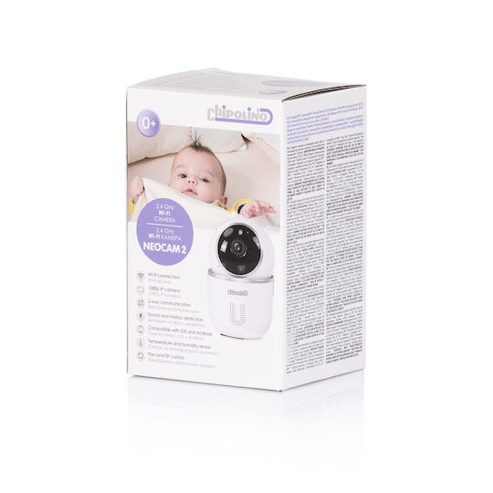 Chipolino Neocam 2 Wireless Baby Monitor with Two-way Communication