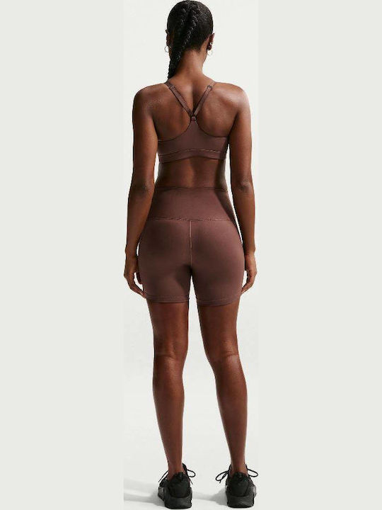 Dri-FIT Γυναικείο Αθλητικό Μπουστάκι Light Chocolate
