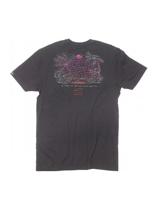 T-shirt Μαύρο