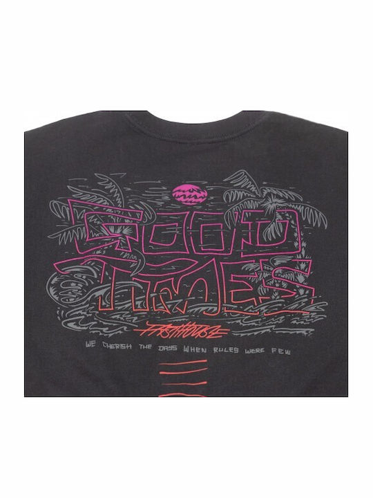 T-shirt Μαύρο