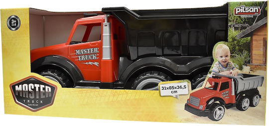 Pilsan Master Camion Roșu-Negru Pentru 3+ Ani