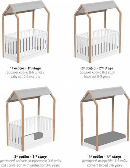 Casababy Cununie Polimorfă Montessori La Maison Alb Natural
