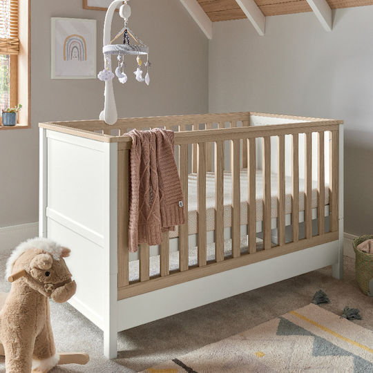Mamas & Papas Полиморфна Люлка Harwell White Natural