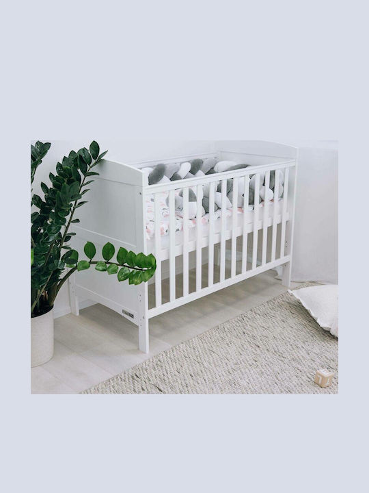 FreeOn Pătuț Bebeluși Alb pentru Saltea 60x120cm