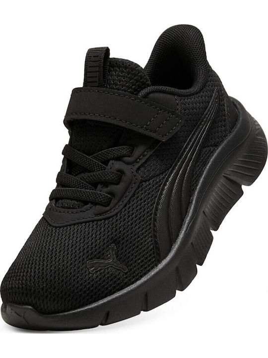Flexfocus Flexfocus Kids Sneakers with Hoop & Loop Closure Black