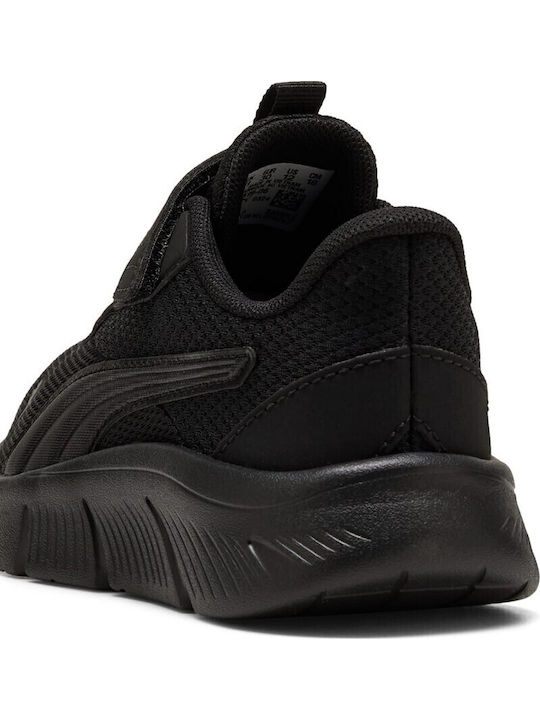 Flexfocus Flexfocus Kids Sneakers with Hoop & Loop Closure Black