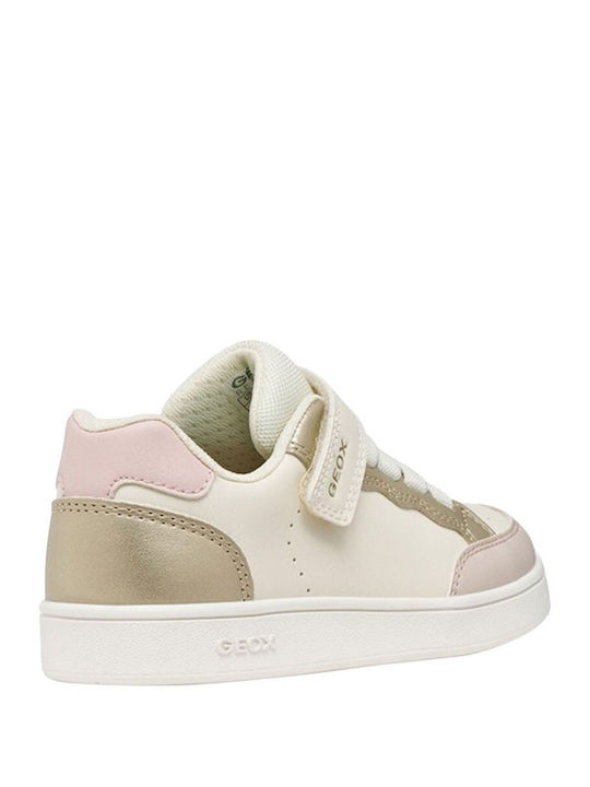 Eclyper Kids Sneakers with Scratch Beige