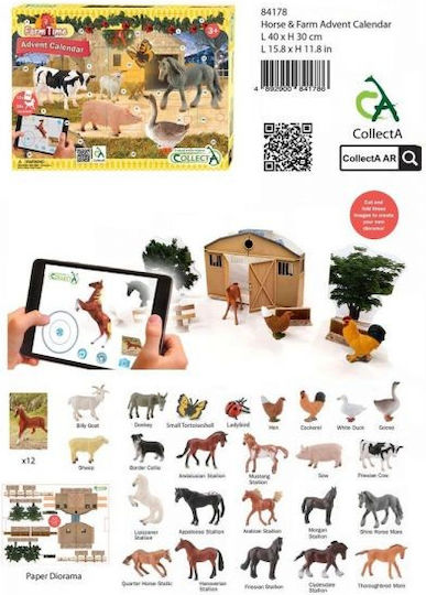 Collecta Farm Time Advent Caldendar για 3+ Ετών