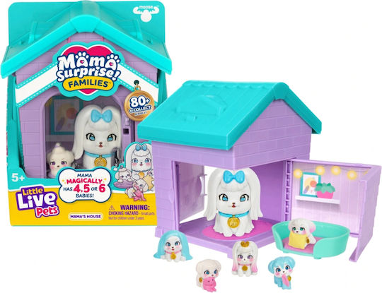 Jucărie Miniatură Mama Surprise Families Mamas Micile animale de companie vii pentru 5+ Ani