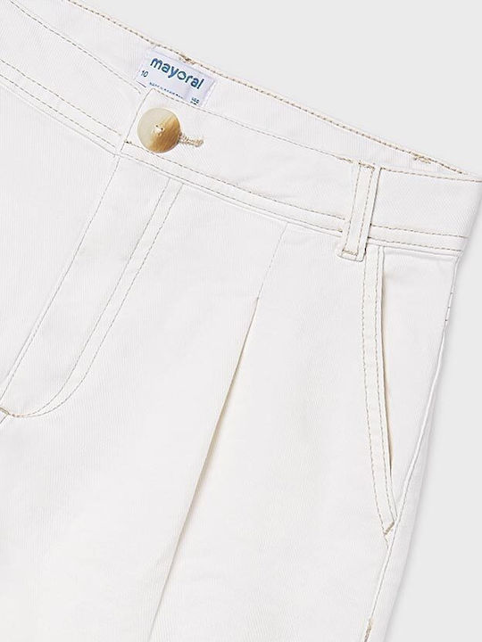 Mayoral Kids' Jeans Trousers Beige