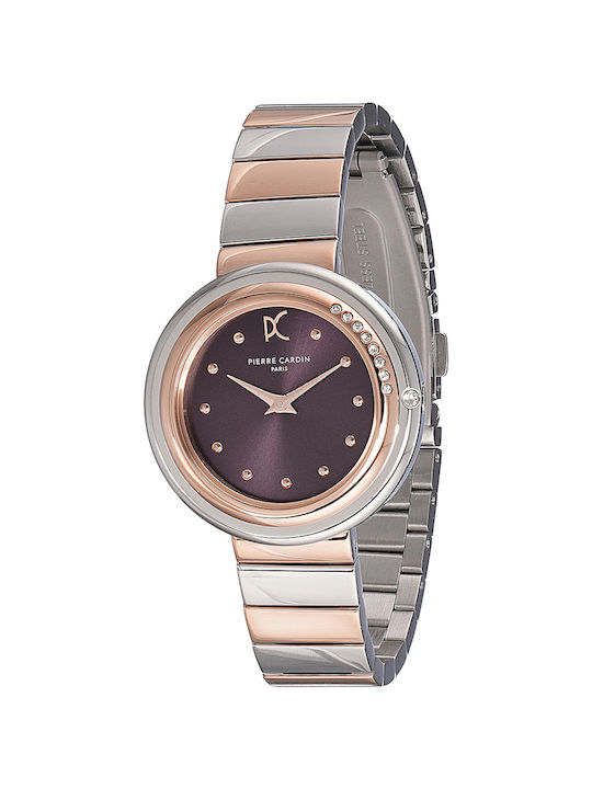 Pierre Cardin Ρολόι Μπαταρίας με Μεταλλικό Μπρασελέ Pierre Cardin Ρολόι Μπαταρίας με Μεταλλικό Μπρασελέ