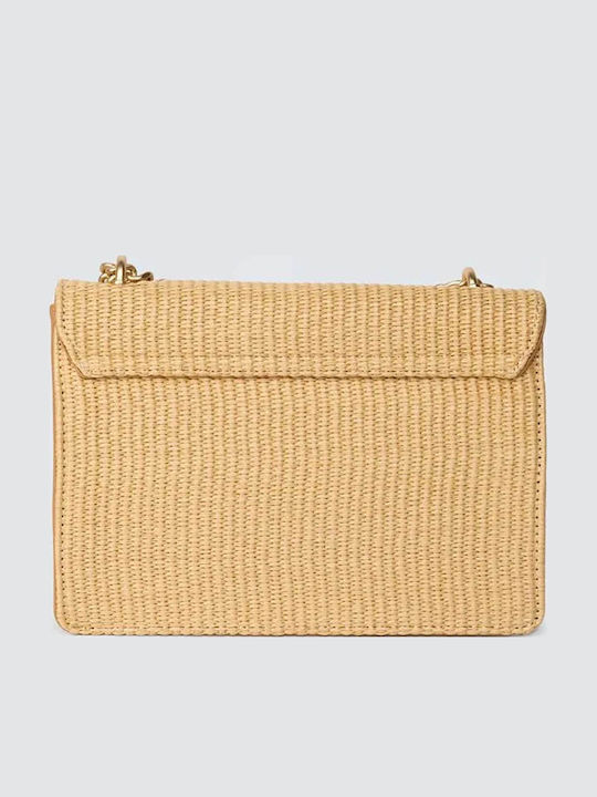 Straw Women's Crossbody Bag Beige