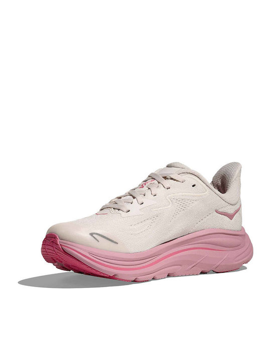 Clifton 10 Kinder Sportschuhe Laufen mit Schnürsenkeln Rosa