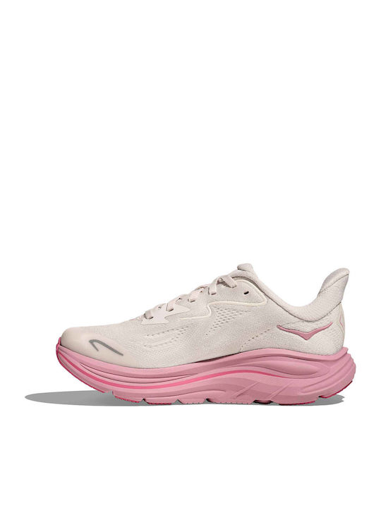 Clifton 10 Kinder Sportschuhe Laufen mit Schnürsenkeln Rosa