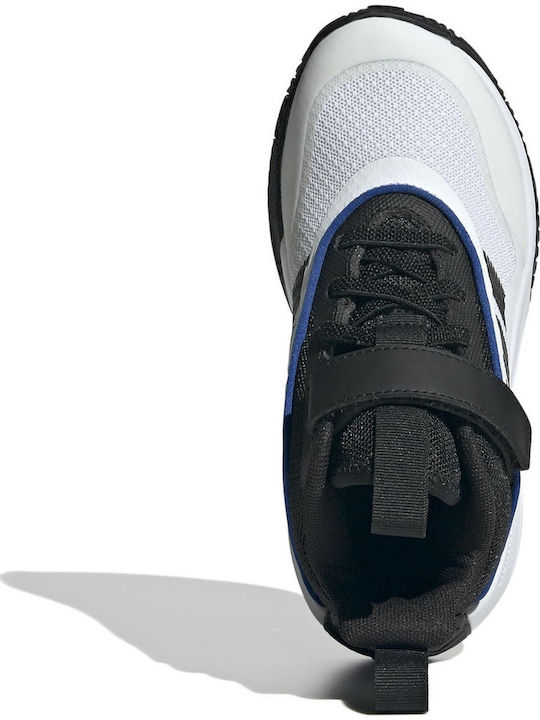 Ownthegame Ownthegame 3.0 K Kids Sports Shoes Basketball with Hoop & Loop Closure Cloud White / Core Black