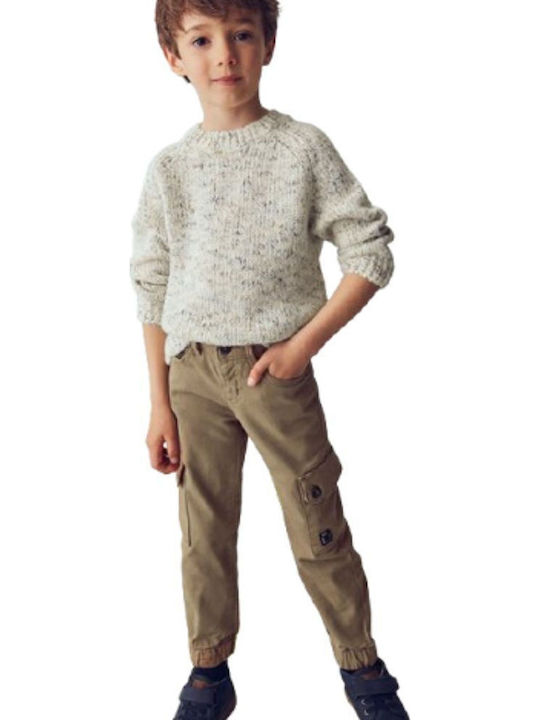 Kids' Cargo Pants Light Brown