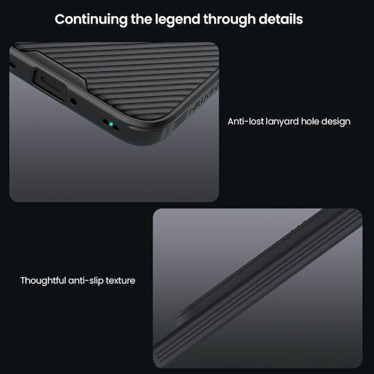 Nillkin CamShield PRO Rückseitencover Kunststoff / Silikon Schwarz (Redmi Note 15 Pro 5G)