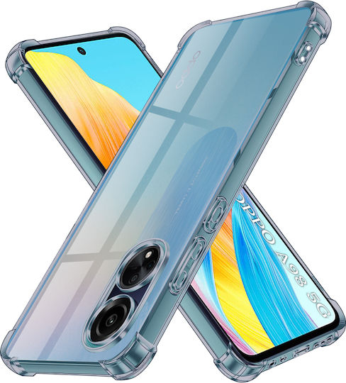Techsuit Bumper Σιλικόνης Διάφανο (Oppo A98)