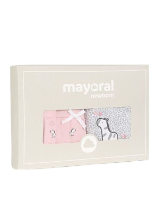 Mayoral Giraffe Love Σετ Φορμάκια Πολύχρωμα 2τμχ