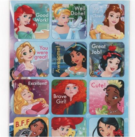 Disney Aufkleber Princesses