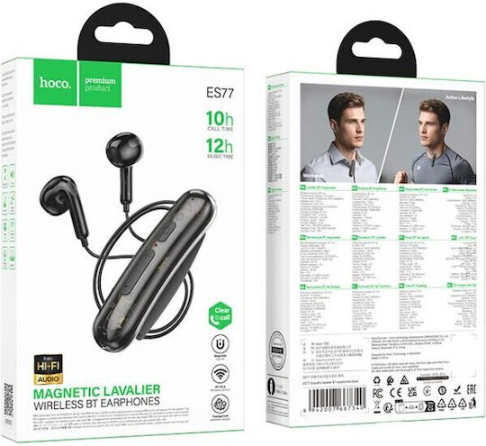 Hoco ES77 Ohrstöpsel Bluetooth-Freisprecheinrichtung Kopfhörer Schwarz