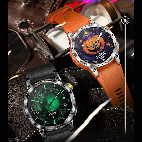 Microwear NX18 Smartwatch (Negru)