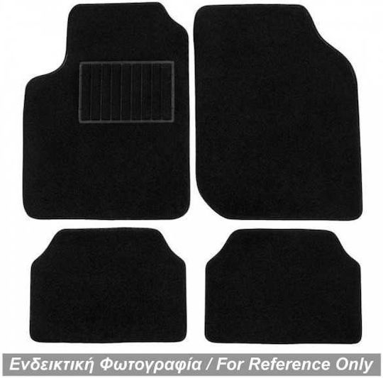 Race Axion Σετ Μπροστινά και Πίσω Πατάκια 4τμχ για Toyota Yaris 1999 - 2005 Μαύρα