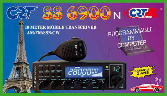 CRT SS 6900 Auto CB 40W mit Monochromdisplay