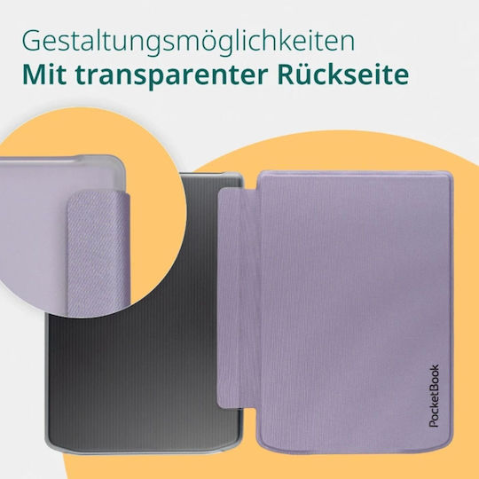 Pocketbook Flip Cover Μωβ (PocketBook 6)
